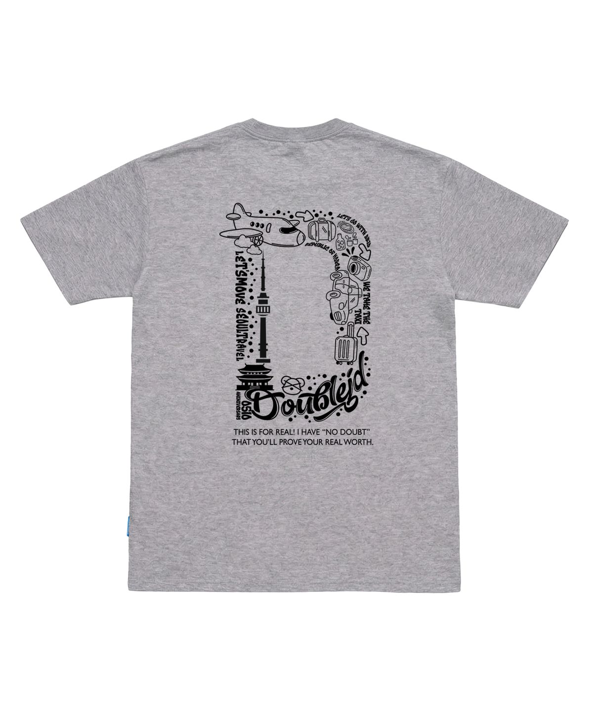더블제이디(DOUBLE JD) 트레블 반팔티