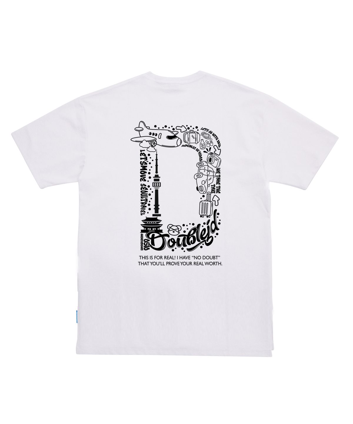 더블제이디(DOUBLE JD) 트레블 반팔티