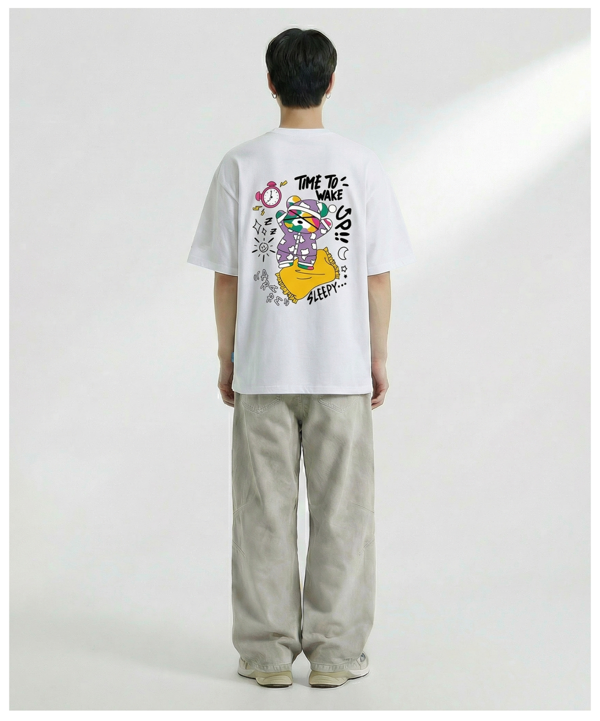 더블제이디(DOUBLE JD) 웨이크 업 베어 반팔티