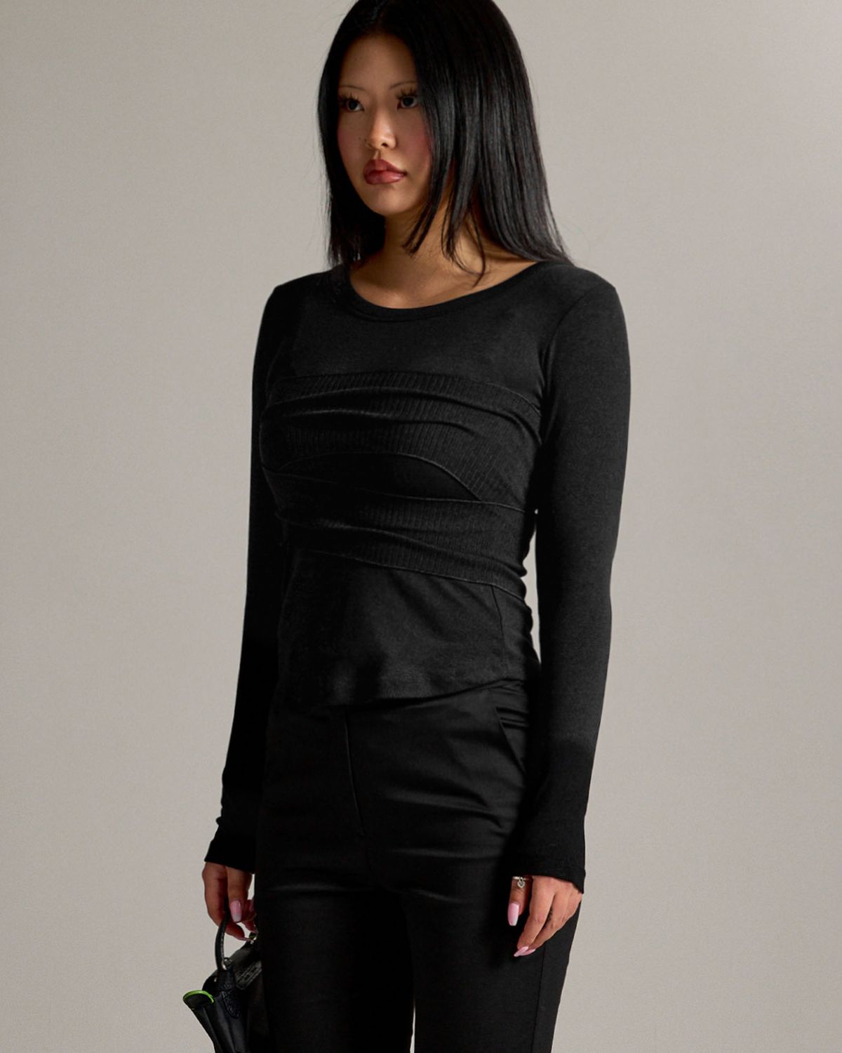 쿨시스(COOLSIS) CS DOUBLE BAND WRAP TOP-066 (BLACK)