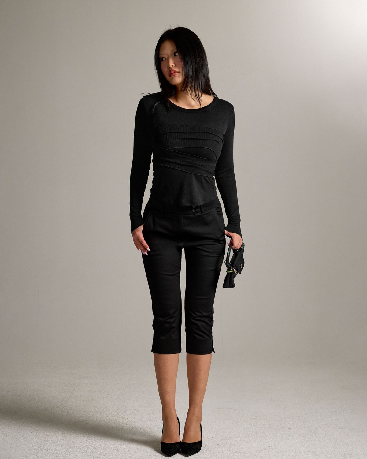 쿨시스(COOLSIS) CS DOUBLE BAND WRAP TOP-066 (BLACK)