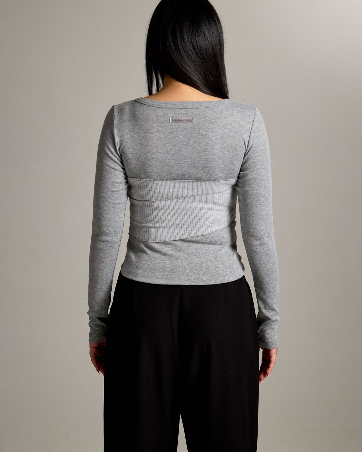 쿨시스(COOLSIS) CS DOUBLE BAND WRAP TOP-066 (GRAY)