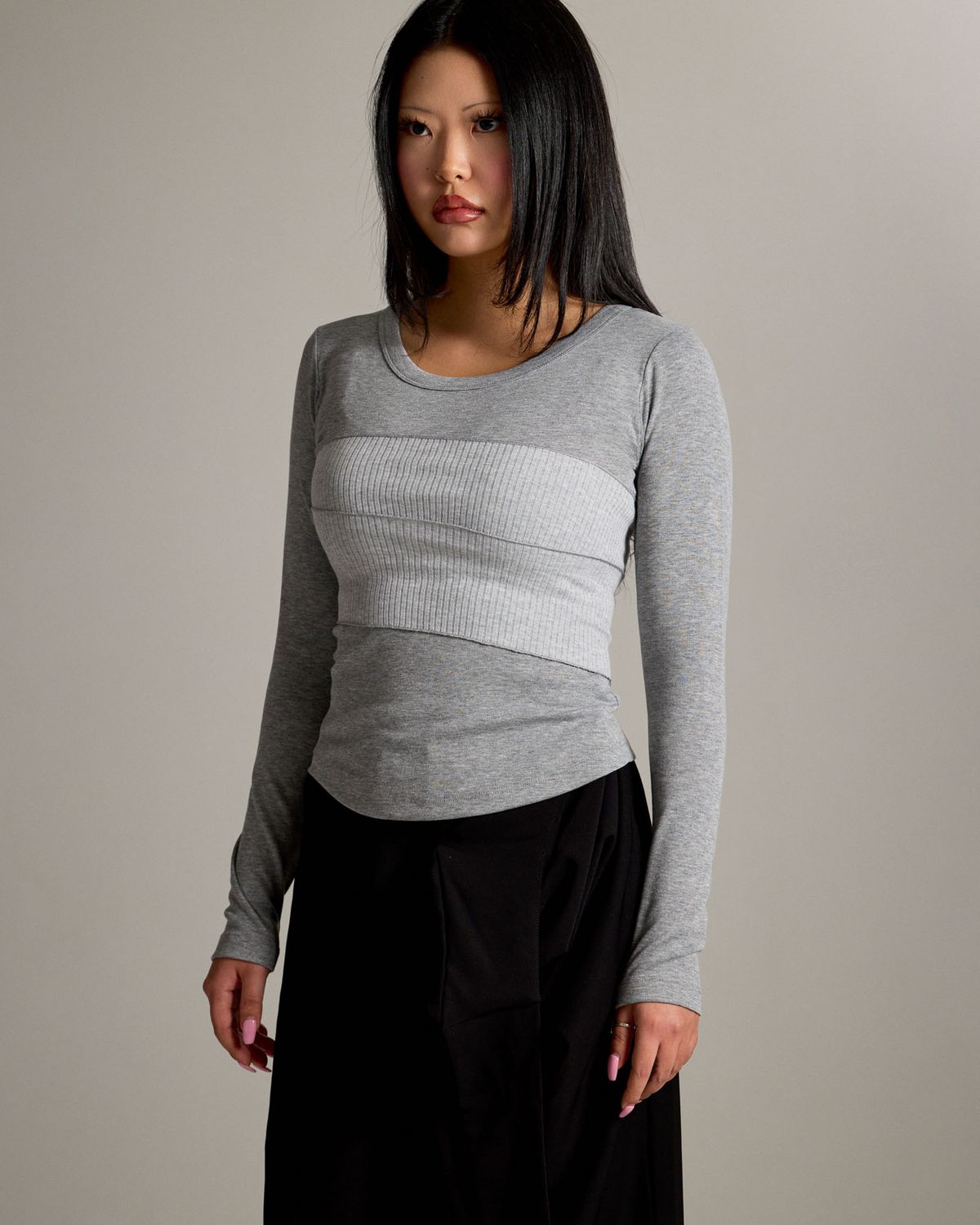 쿨시스(COOLSIS) CS DOUBLE BAND WRAP TOP-066 (GRAY)