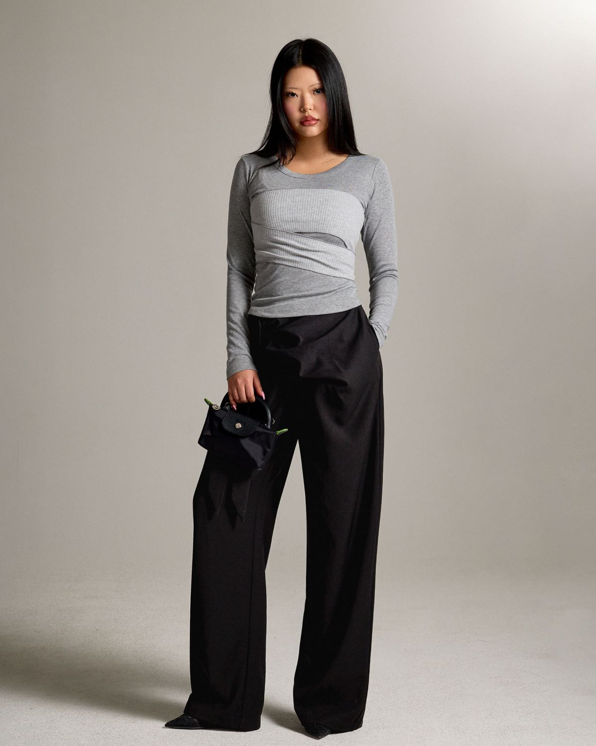 쿨시스(COOLSIS) CS DOUBLE BAND WRAP TOP-066 (GRAY)