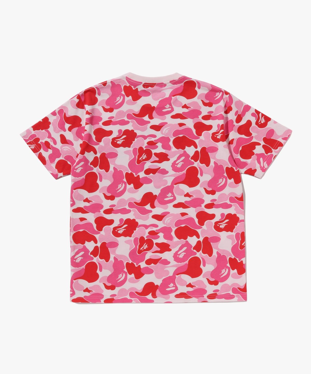 베이프(BAPE) ABC 카모 콜리지 티셔츠(M) PINK