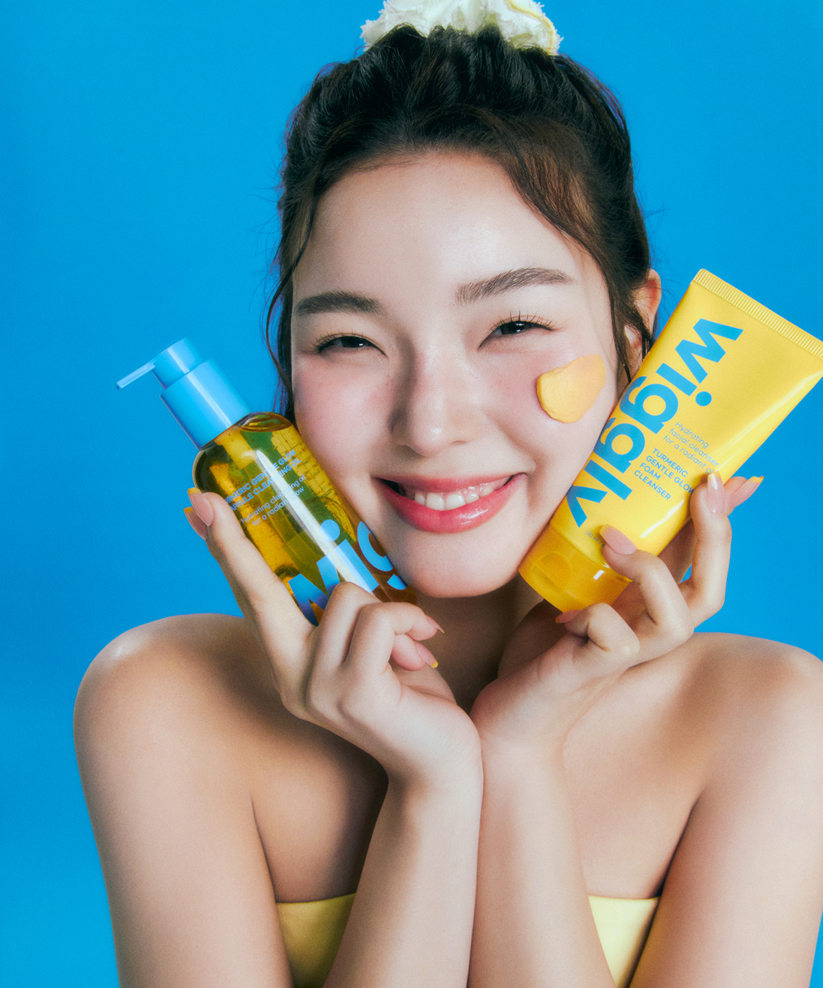 위글리(WIGGLY) 강황 젠틀 글로우 캡슐 클렌징 오일 190ml