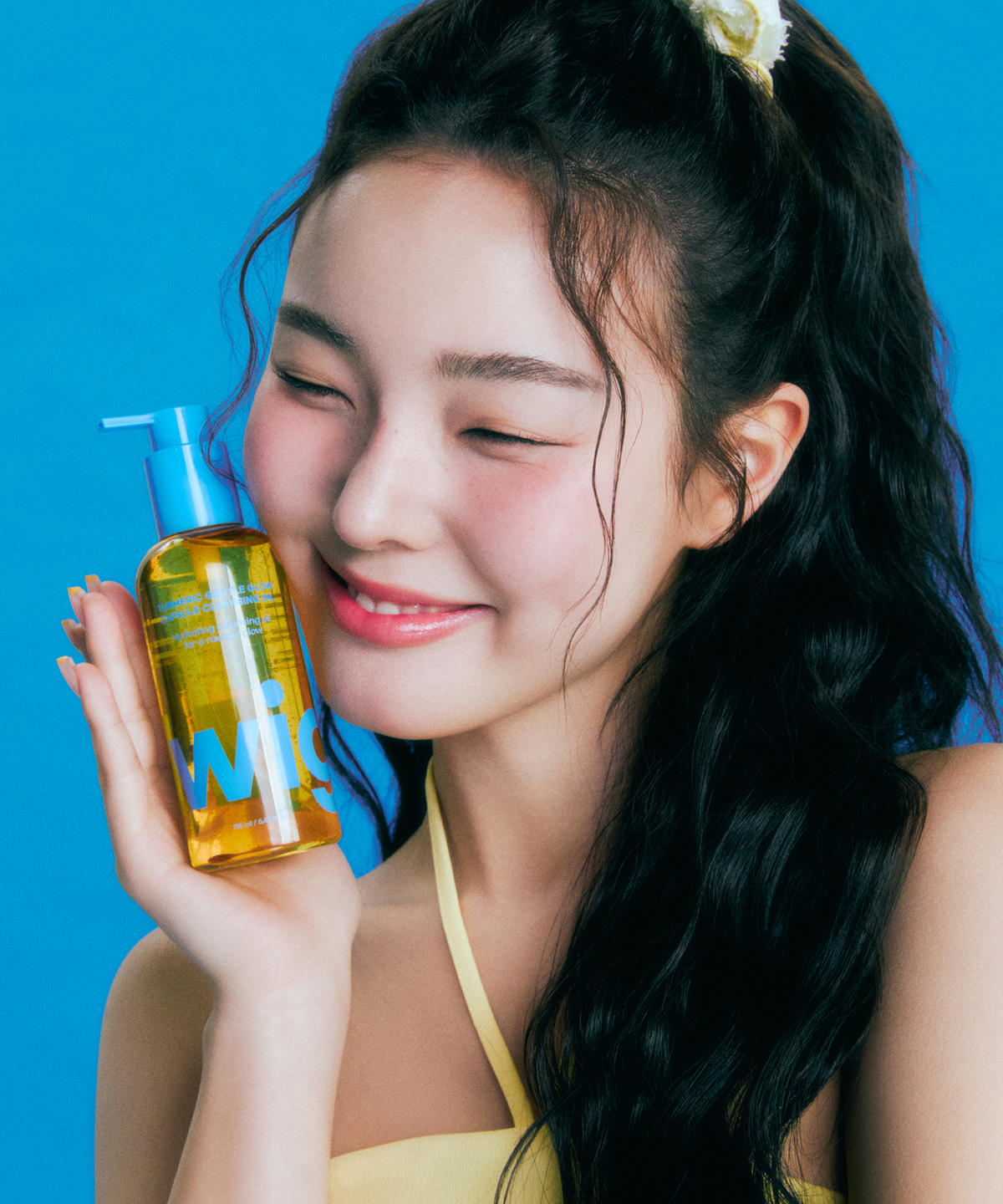 위글리(WIGGLY) 강황 젠틀 글로우 캡슐 클렌징 오일 190ml