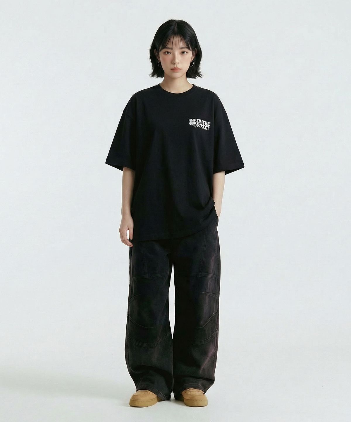 더블제이디(DOUBLE JD) 인더스트릿 반팔티