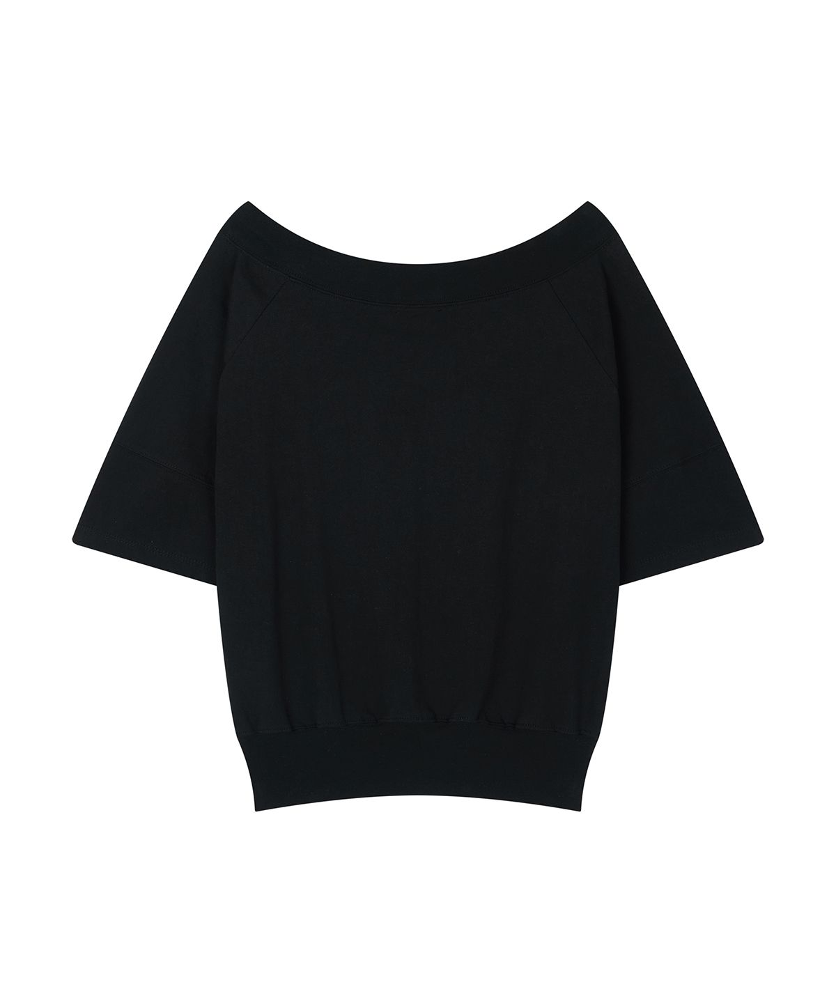 샌드릭(SANDRIC) Multi-Neck Tee_Black