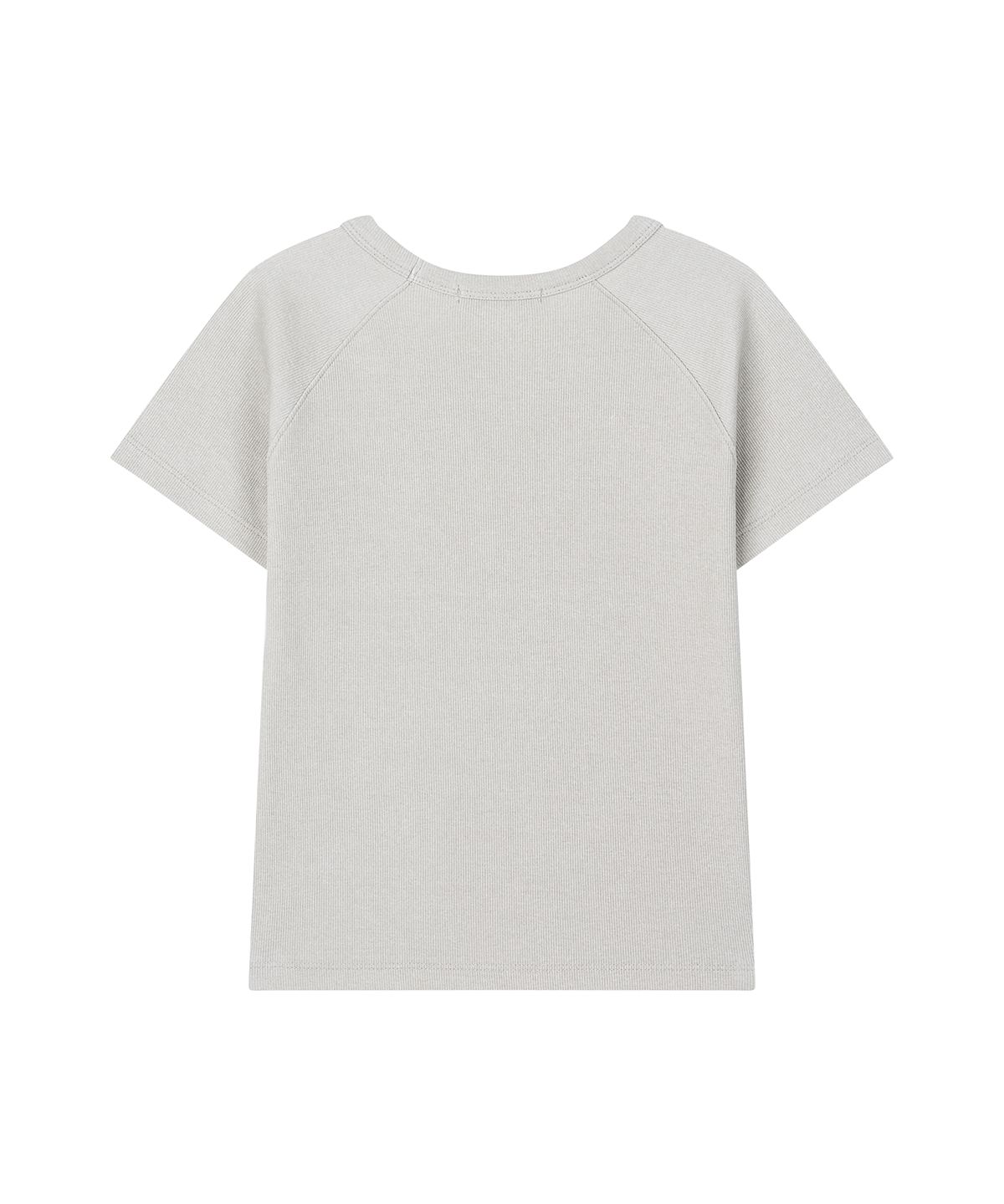 샌드릭(SANDRIC) Floral Tee_Beige