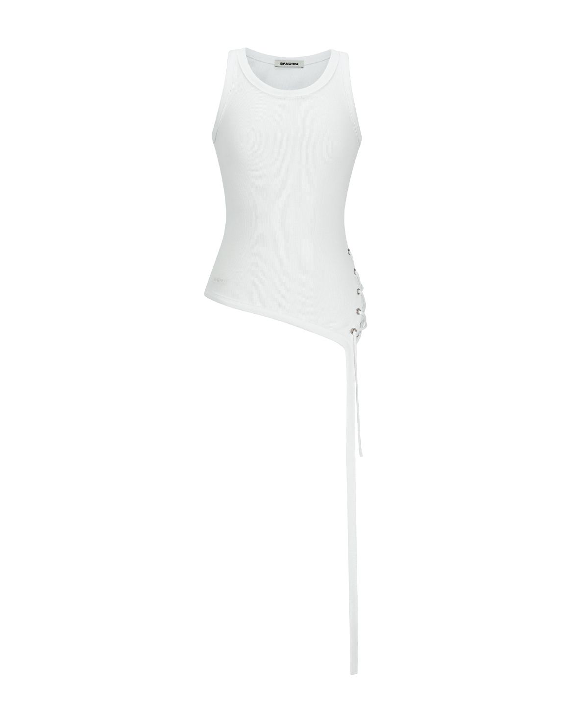 샌드릭(SANDRIC) String Layered Sleeveless_White