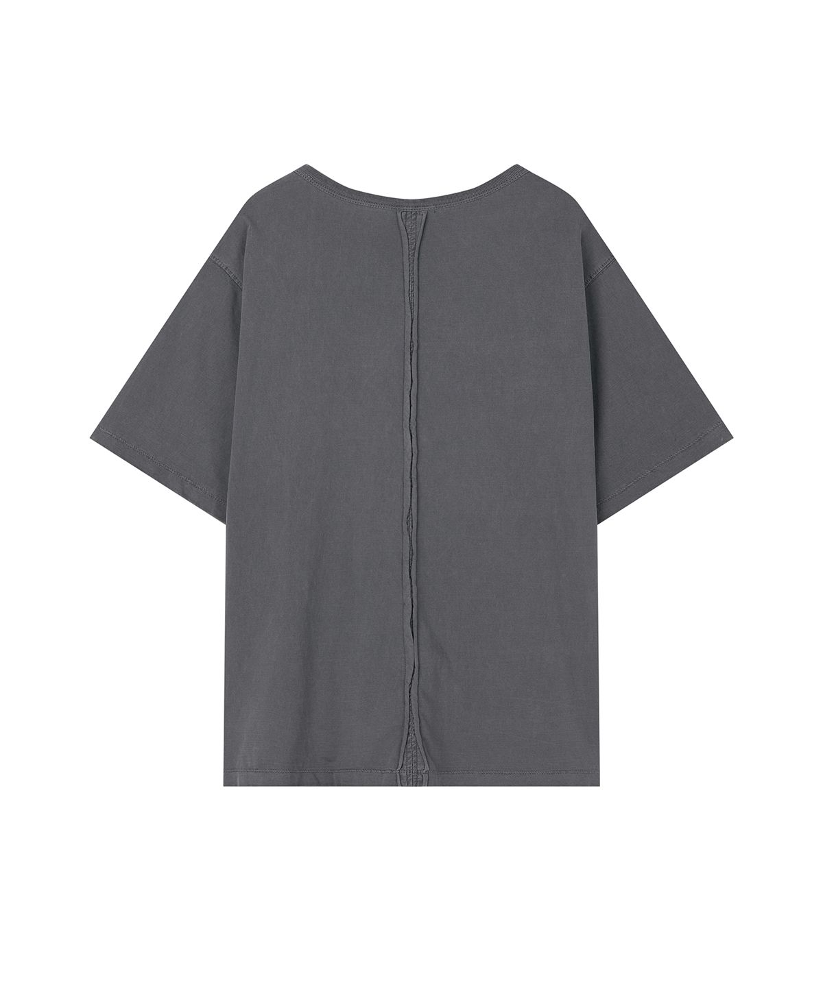 샌드릭(SANDRIC) Overfit Washed Tee_Dark grey