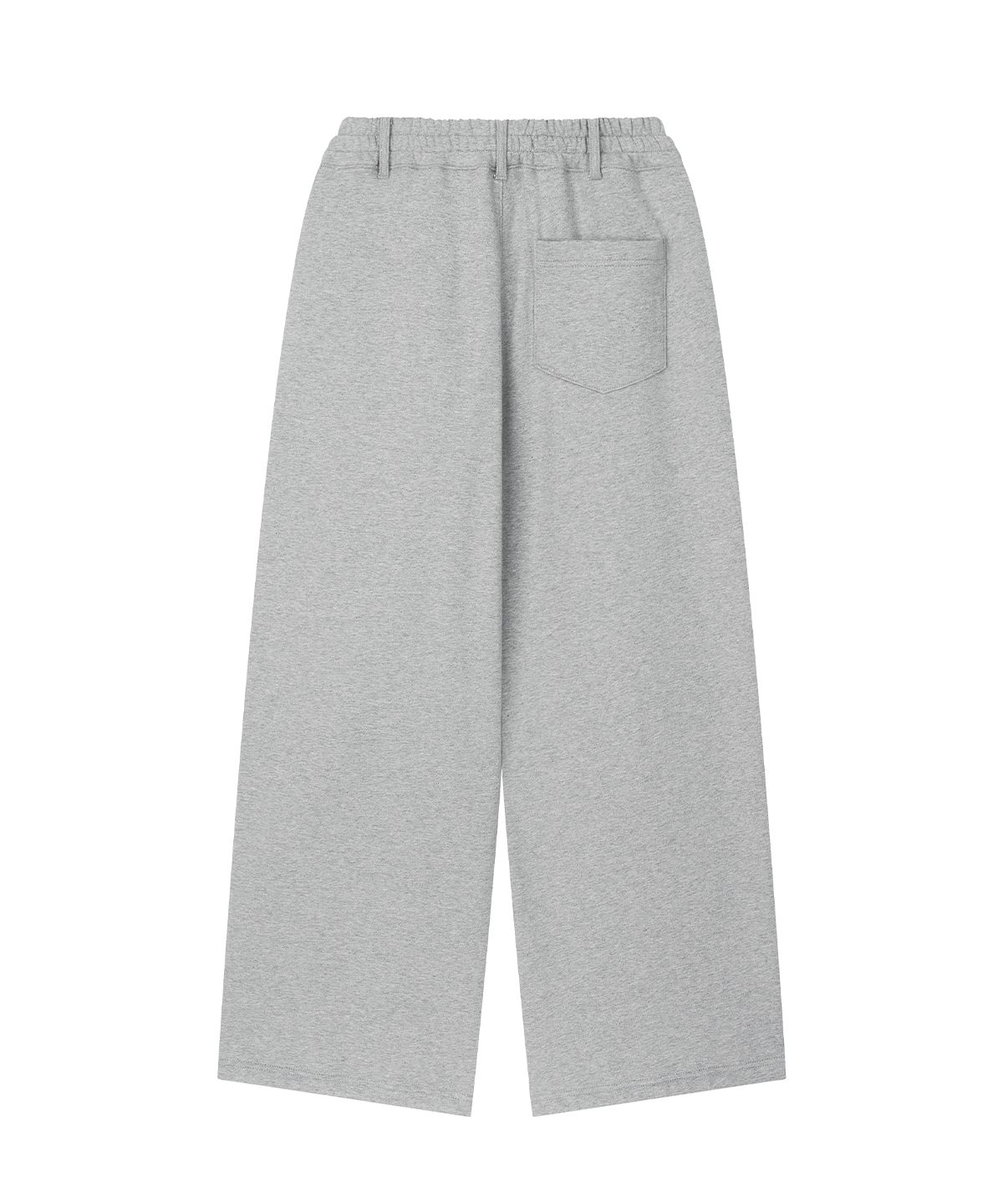 샌드릭(SANDRIC) Tied sweat pants_Melange grey