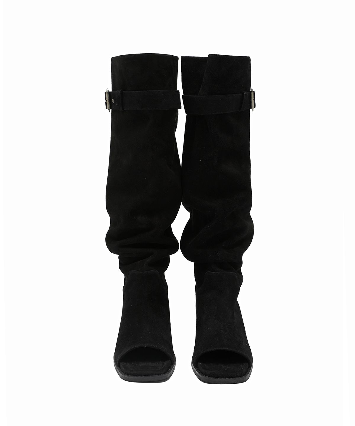 샌드릭(SANDRIC) Open-Toe Boots_Black