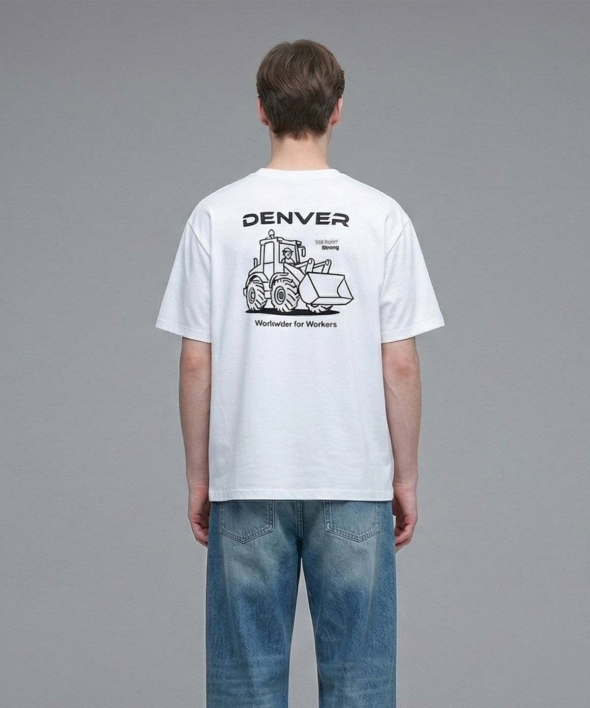 덴버(DENVER) DVT048_덴버 웍스  소로나 오버핏 티셔츠