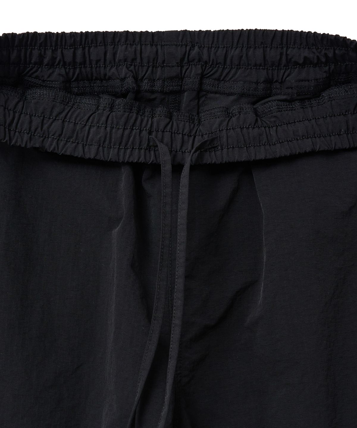핍스 모터사이클(PHYPS MOTORCYCLE) Nylon Cargo Bermuda Shorts Black