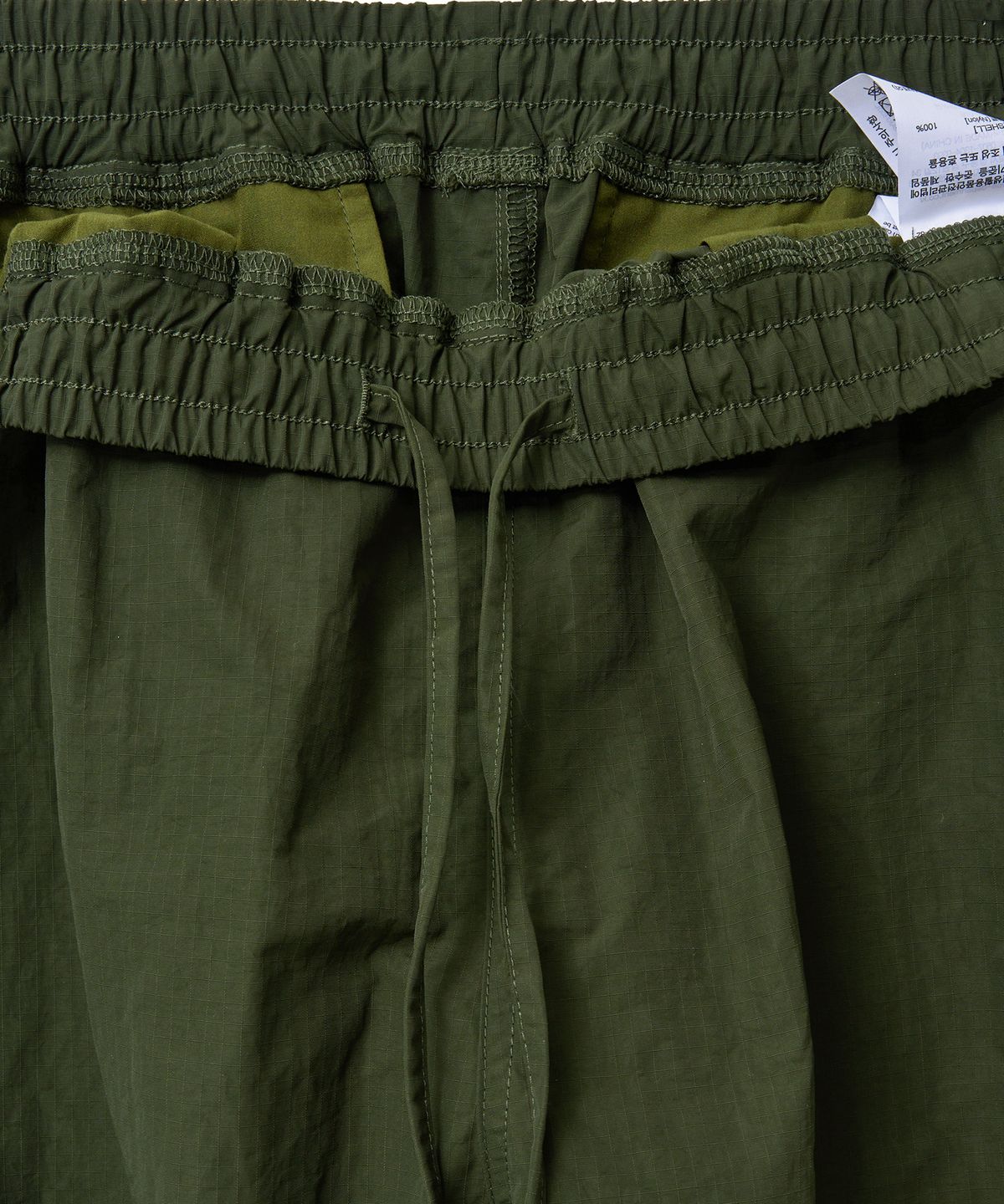 핍스 모터사이클(PHYPS MOTORCYCLE) Nylon Cargo Bermuda Shorts Khaki