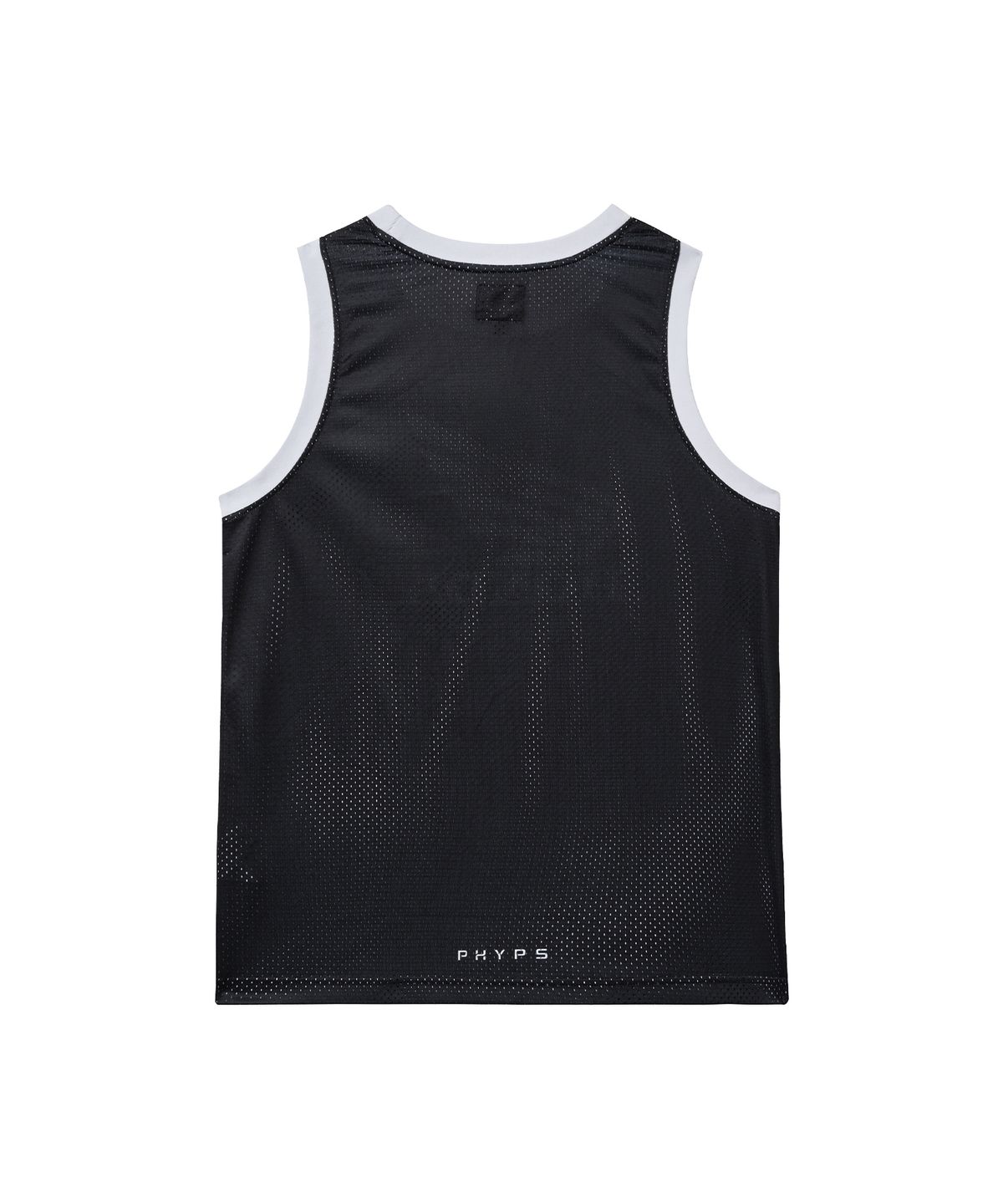 핍스 모터사이클(PHYPS MOTORCYCLE) Original Wing Logo Mesh Ringer Sleeveless Black
