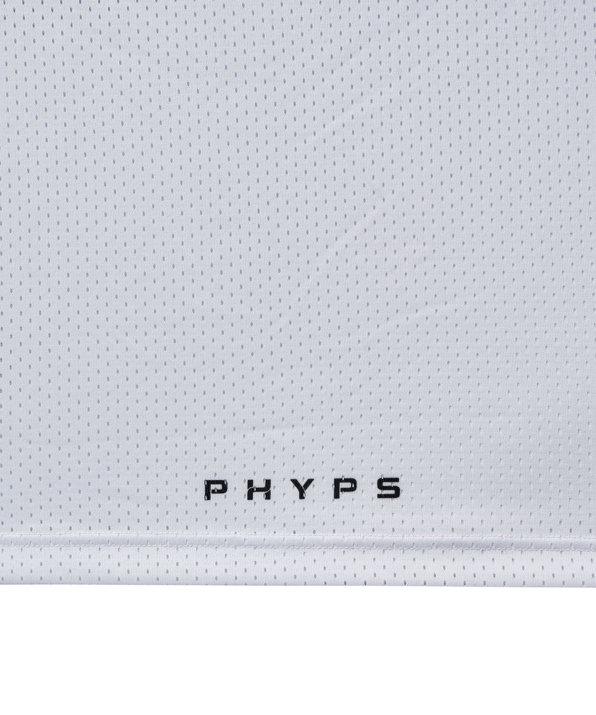 핍스 모터사이클(PHYPS MOTORCYCLE) Original Wing Logo Mesh Ringer Sleeveless White
