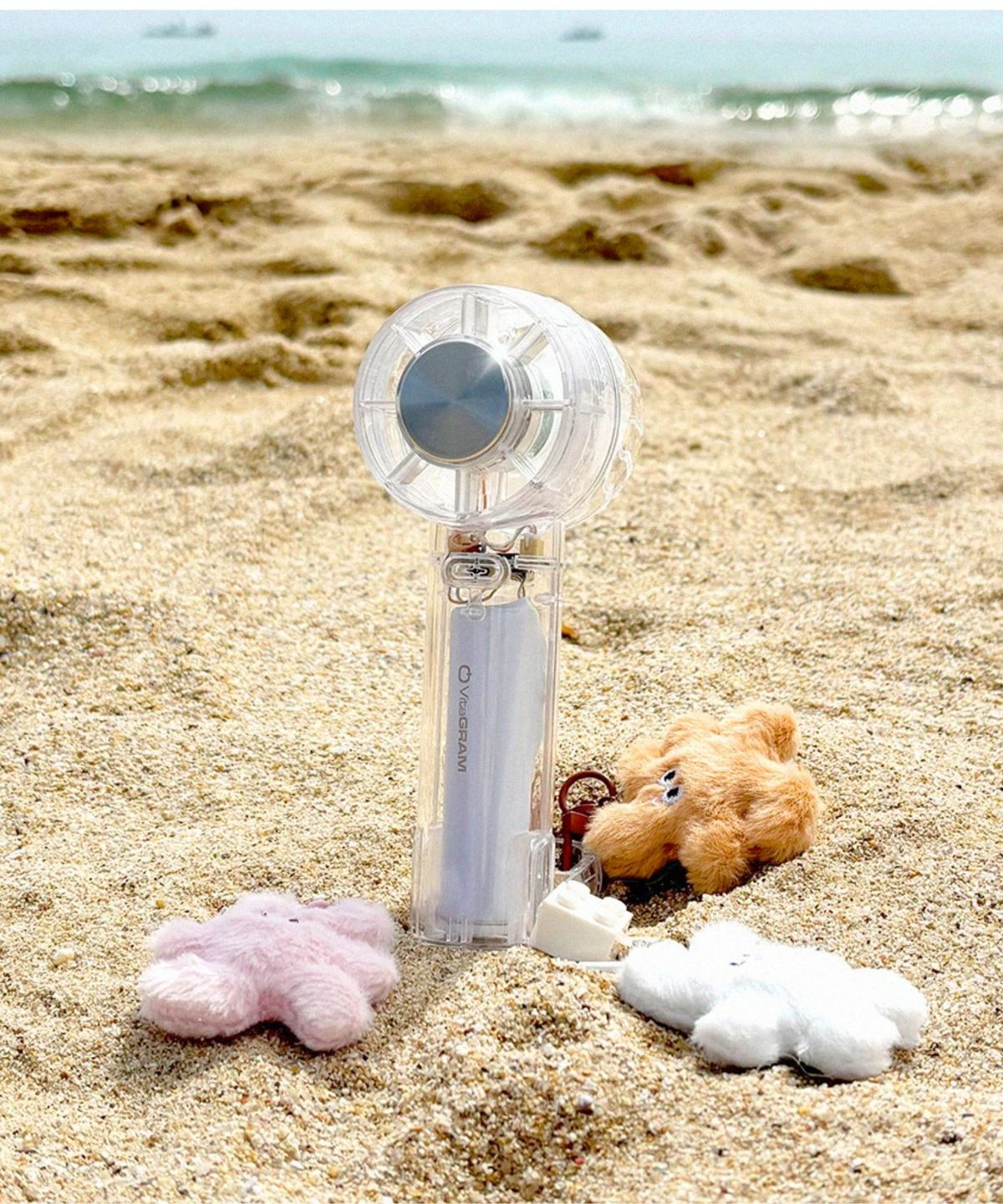 비타그램(VITAGRAM) 클리어 BLDC 냉각 선풍기 +키링증정