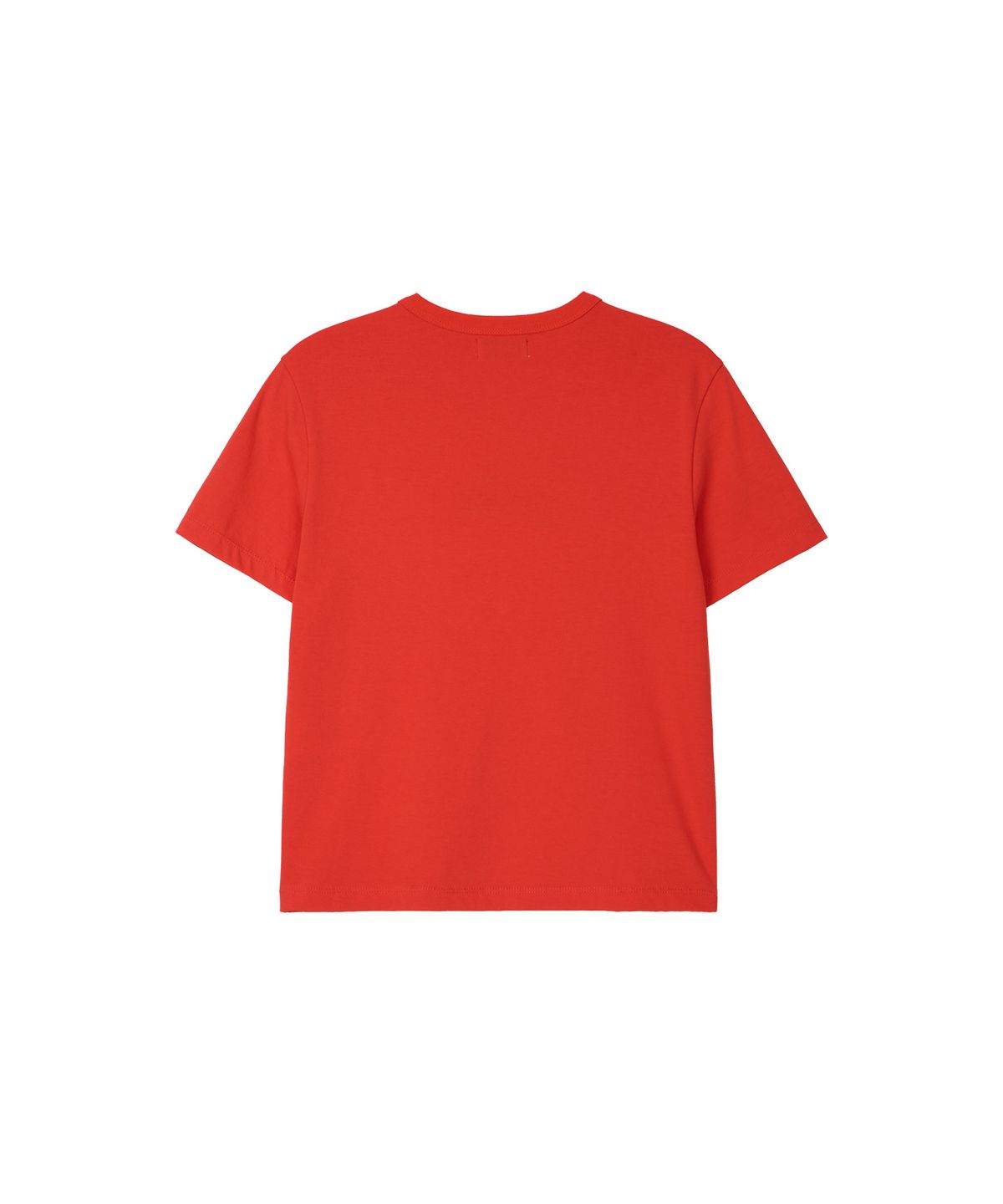 노앙(NOHANT) COLLEGE CROPPED T-SHIRT RED