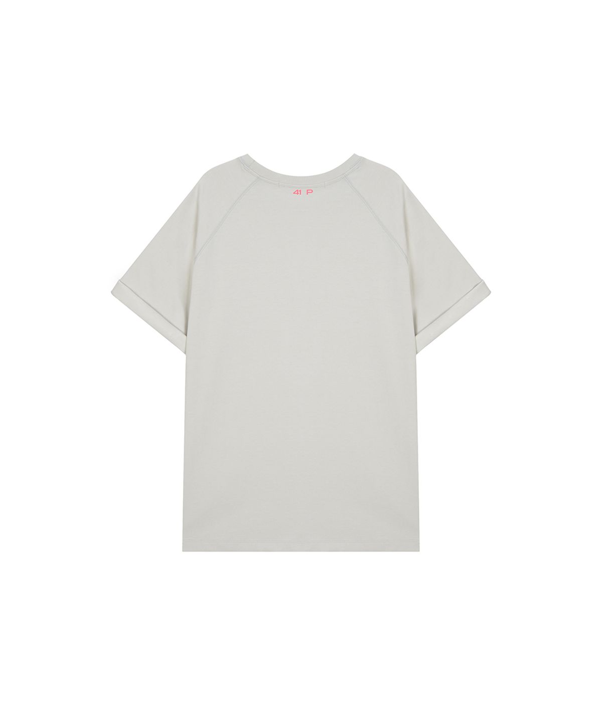 사일프레이(41PRAY) Star Mesh Raglan Tee / Pale Grey