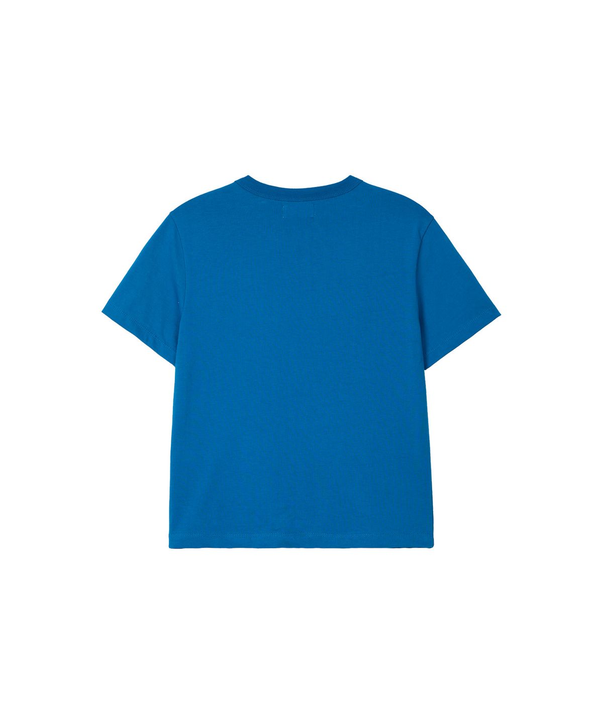 노앙(NOHANT) COLLEGE CROPPED T-SHIRT BLUE
