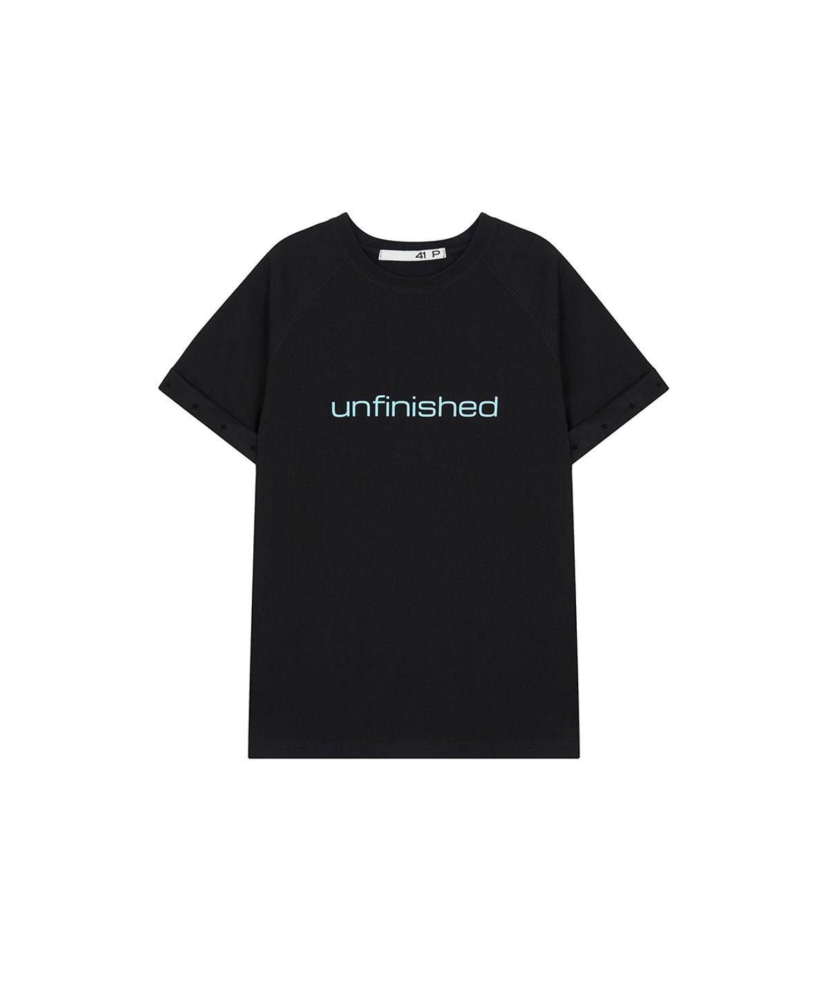 사일프레이(41PRAY) Star Mesh Raglan Tee / Black