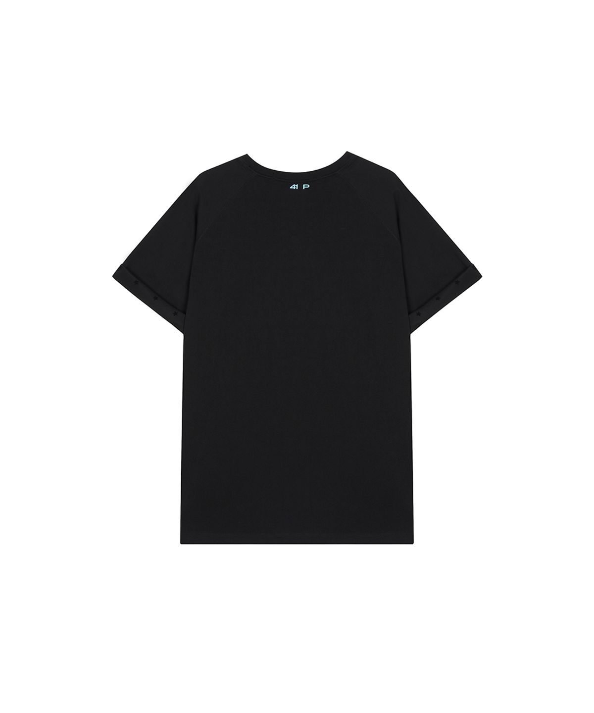 사일프레이(41PRAY) Star Mesh Raglan Tee / Black