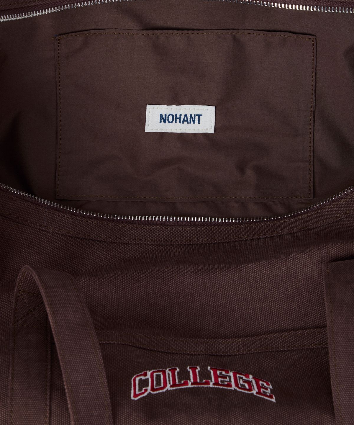 노앙(NOHANT) CANVAS DUFFEL BAG BROWN