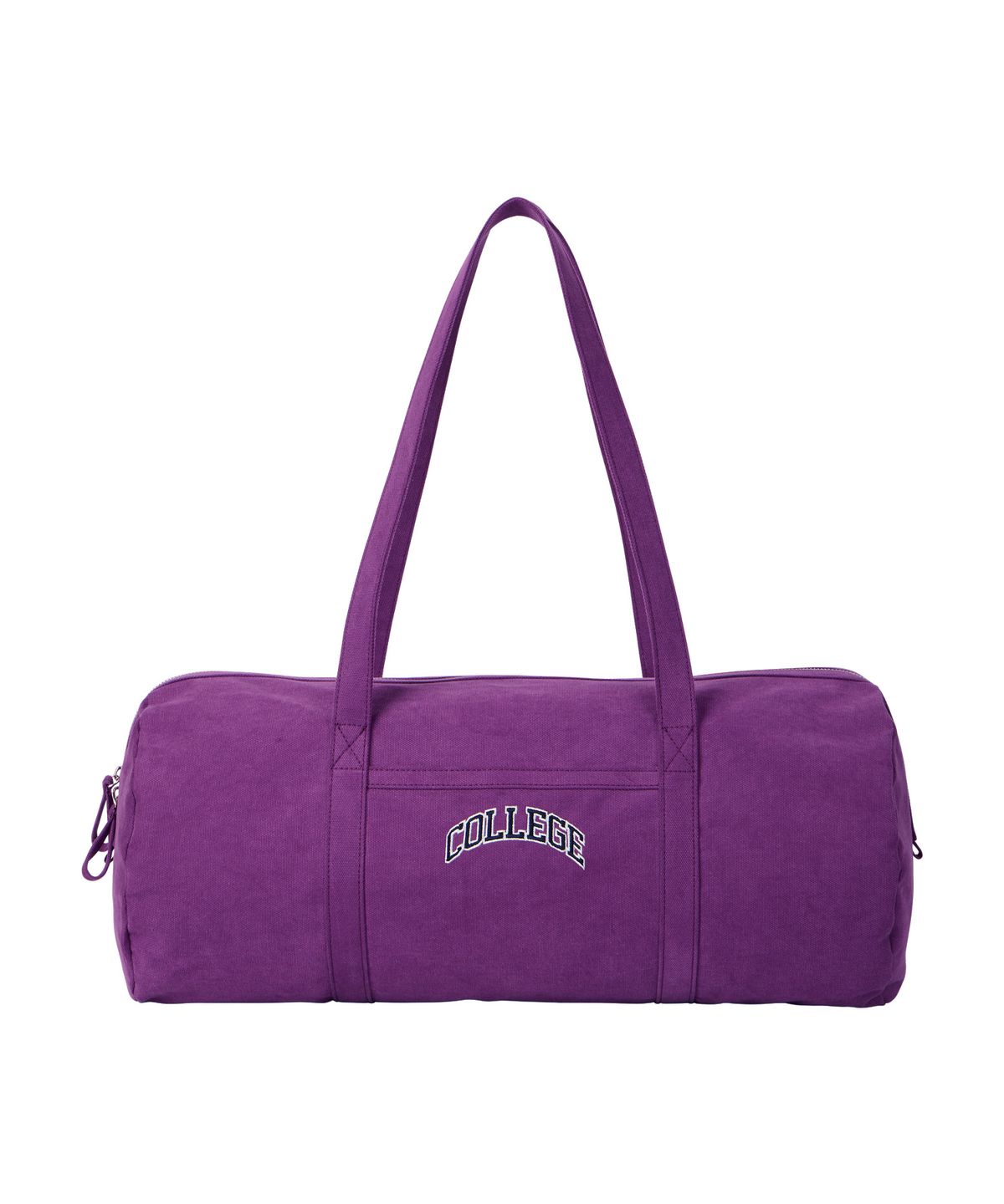 노앙(NOHANT) CANVAS DUFFEL BAG PURPLE