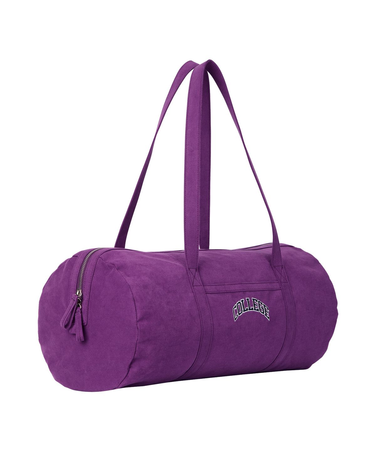 노앙(NOHANT) CANVAS DUFFEL BAG PURPLE