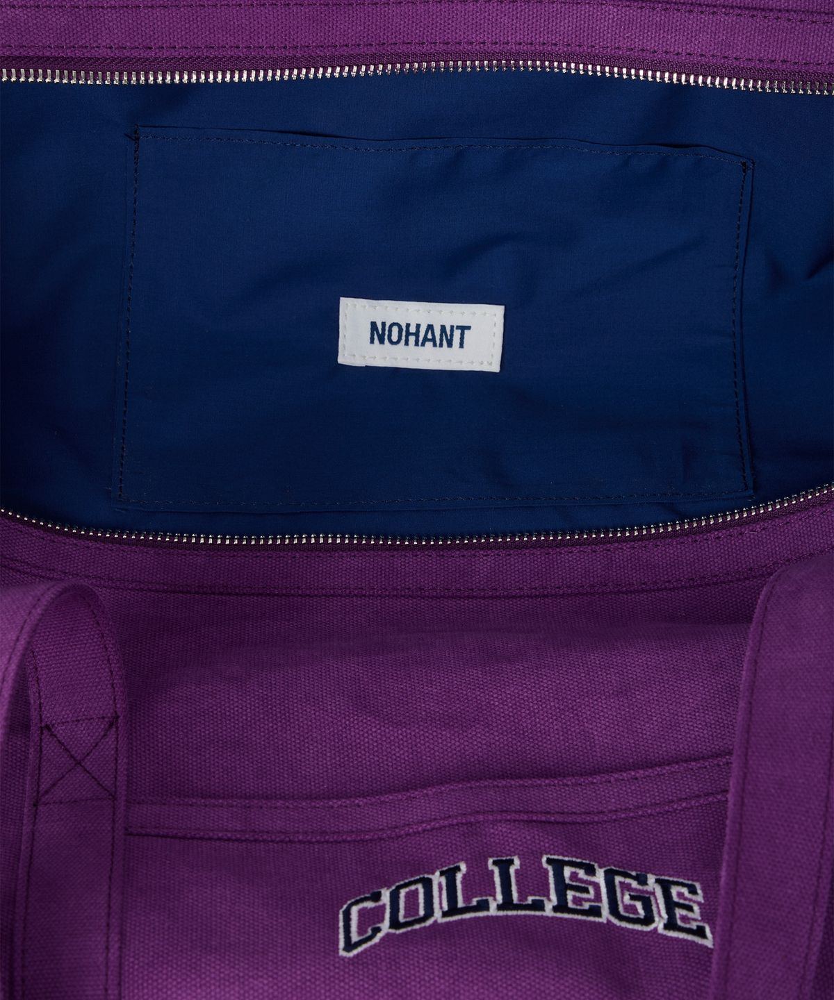 노앙(NOHANT) CANVAS DUFFEL BAG PURPLE