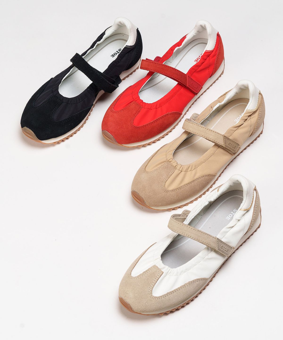 스토(STOE) 하이디 메리제인 스니커즈, 4colors