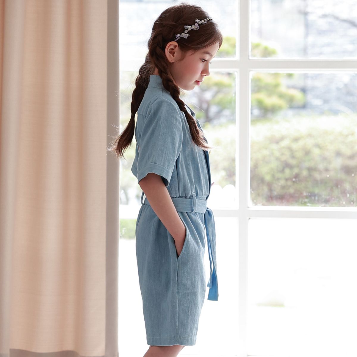 하랑한복(HARANG HANBOK) 구름뎅이 아동 생활한복 상하의세트