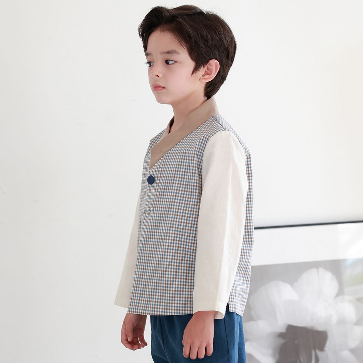 하랑한복(HARANG HANBOK) 그레뎅이 아동 생활한복 상하의세트