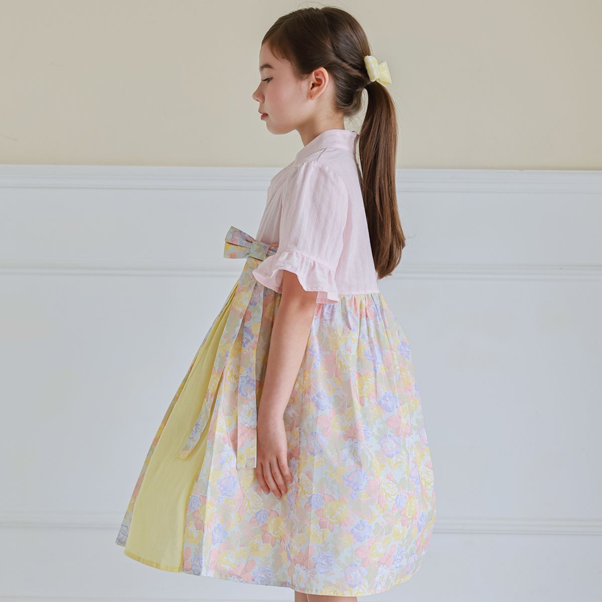 하랑한복(HARANG HANBOK) 제니뎅이 아동 생활한복 원피스