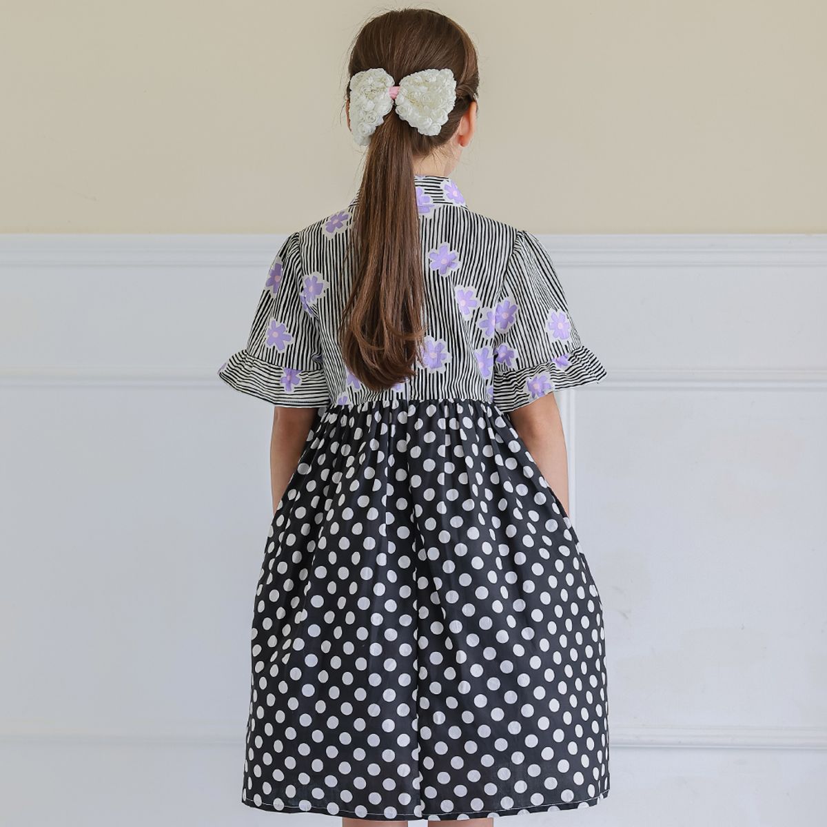 하랑한복(HARANG HANBOK) 보니뎅이 아동 생활한복 원피스