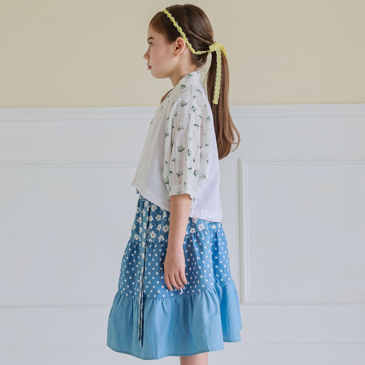 하랑한복(HARANG HANBOK) 나래뎅이 아동 생활한복 원피스