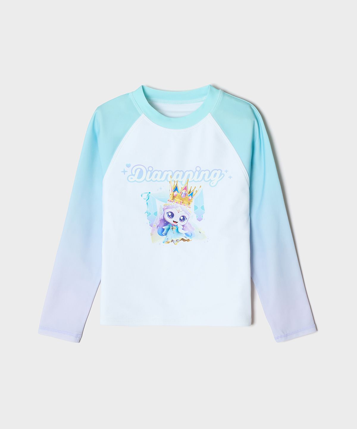 스파오 키즈(SPAO KIDS) [키즈] 캐치!티니핑6 여아 래쉬가드 세트(Powder Blue)_SPARG37KG3