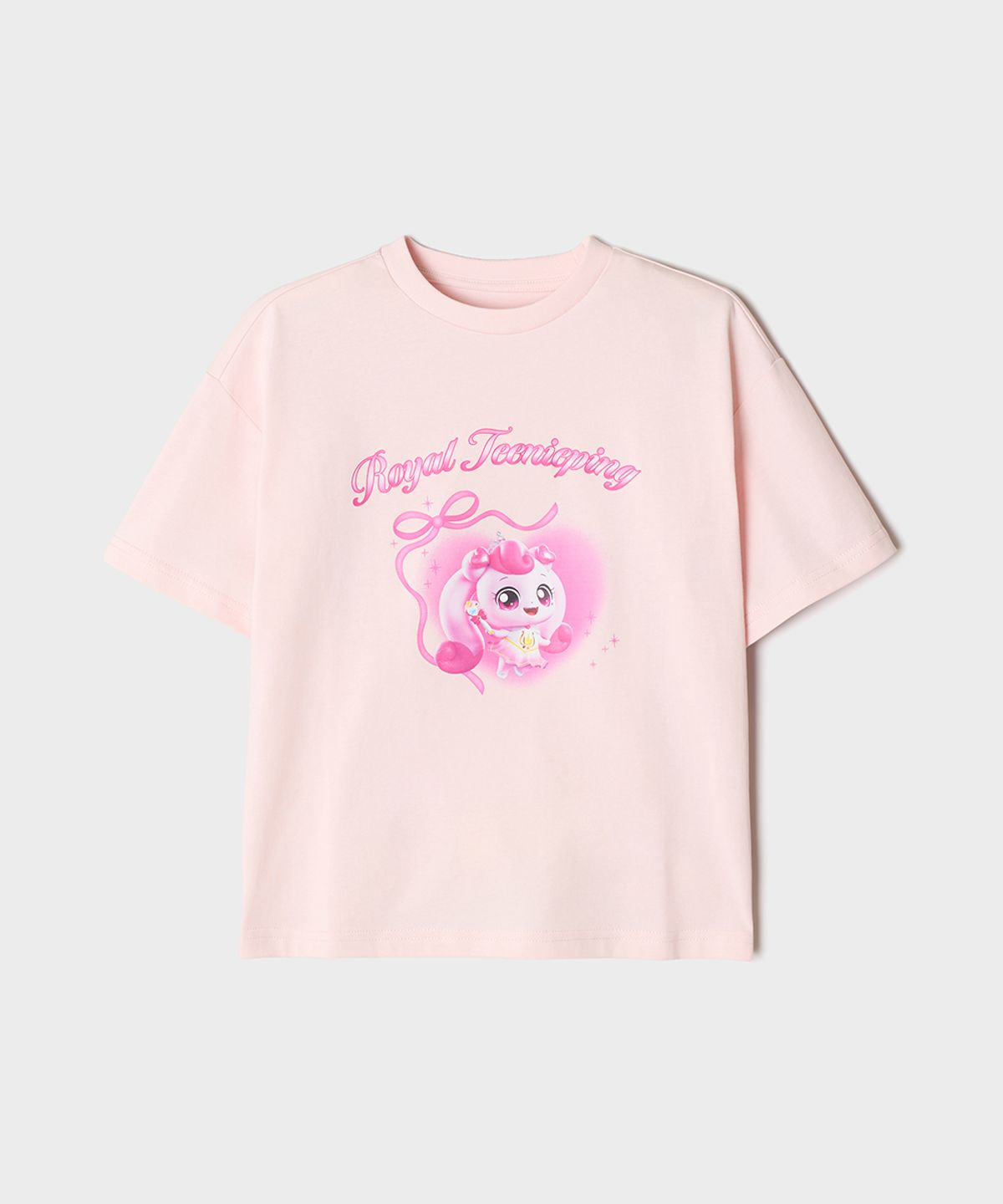 스파오 키즈(SPAO KIDS) [키즈] (캐치!티니핑6) 반팔티(Pink)_SPRLG25KG1