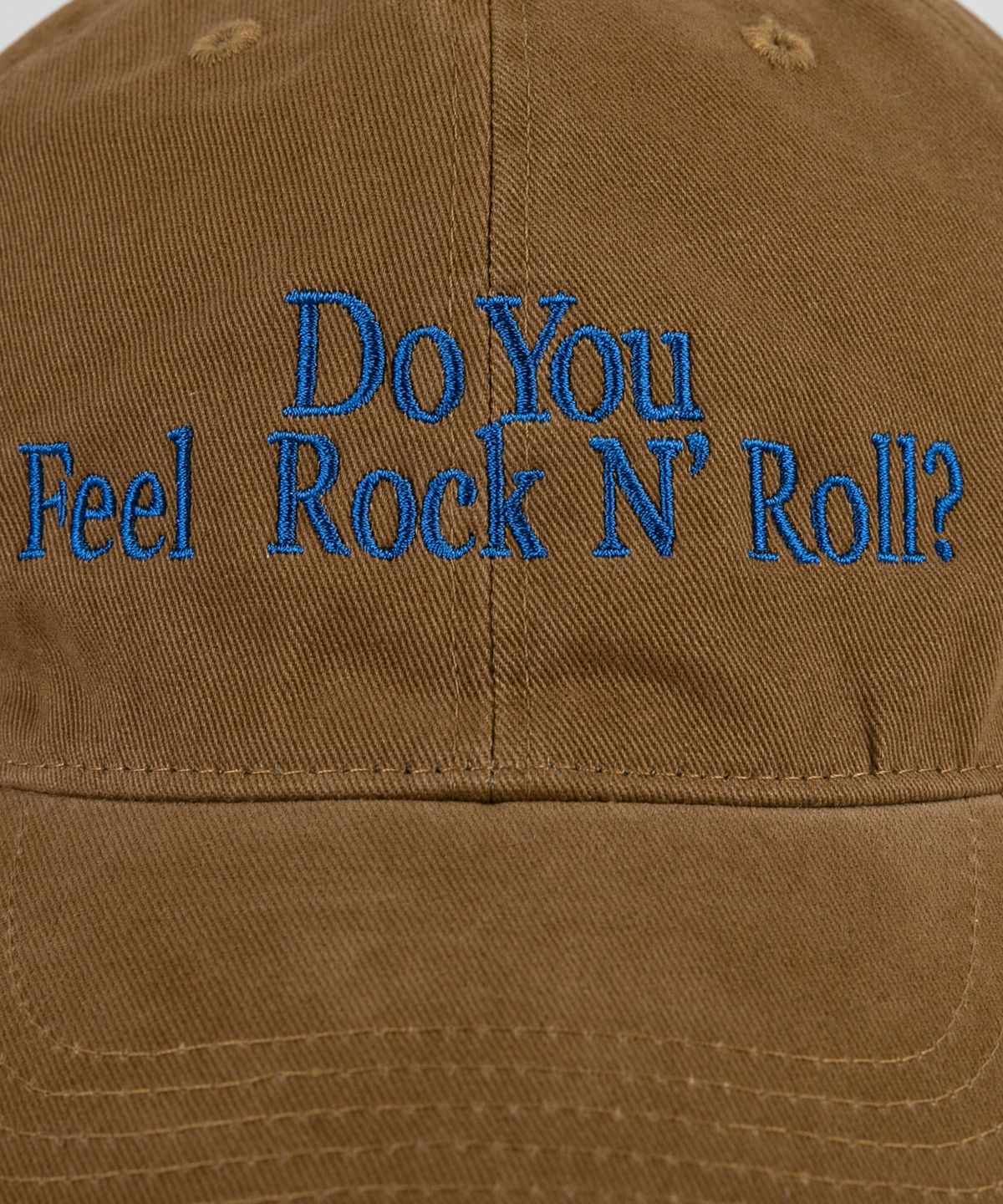 윅(WICK) ROCK N ROLL 카치온 볼캡-베이지