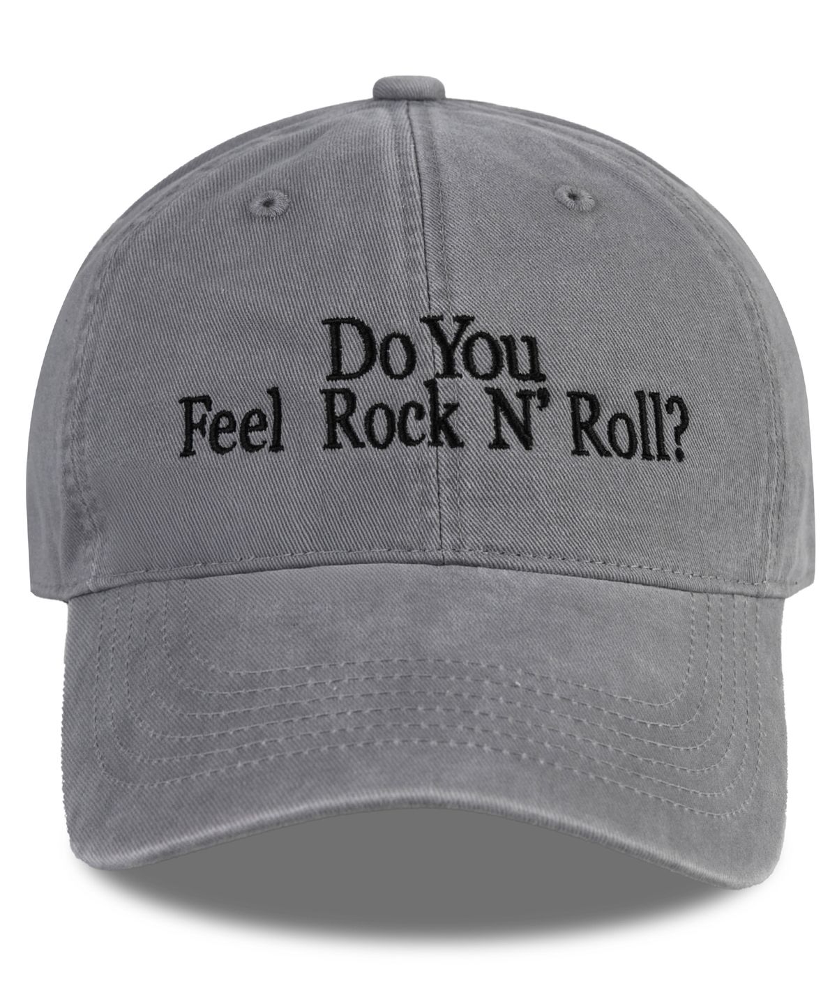 윅(WICK) ROCK N ROLL 카치온 볼캡-그레이