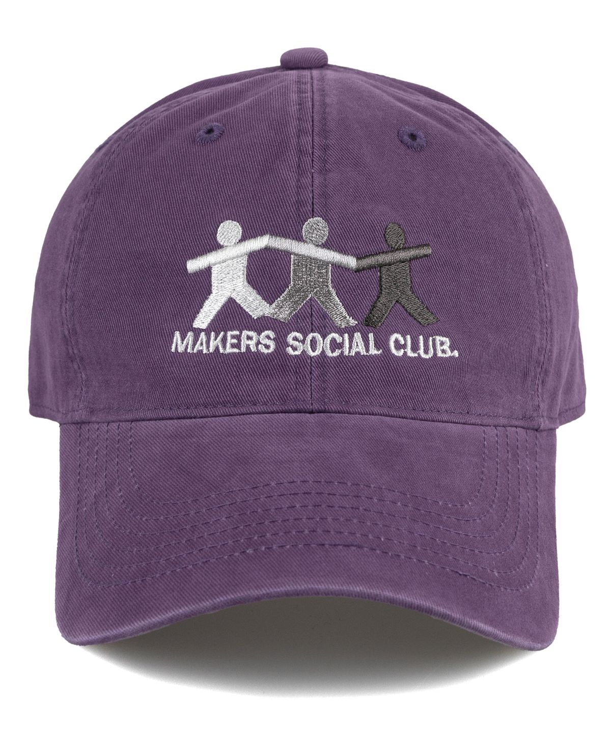 윅(WICK) MAKERS SOCIAL CLUB 카치온 볼캡-퍼플