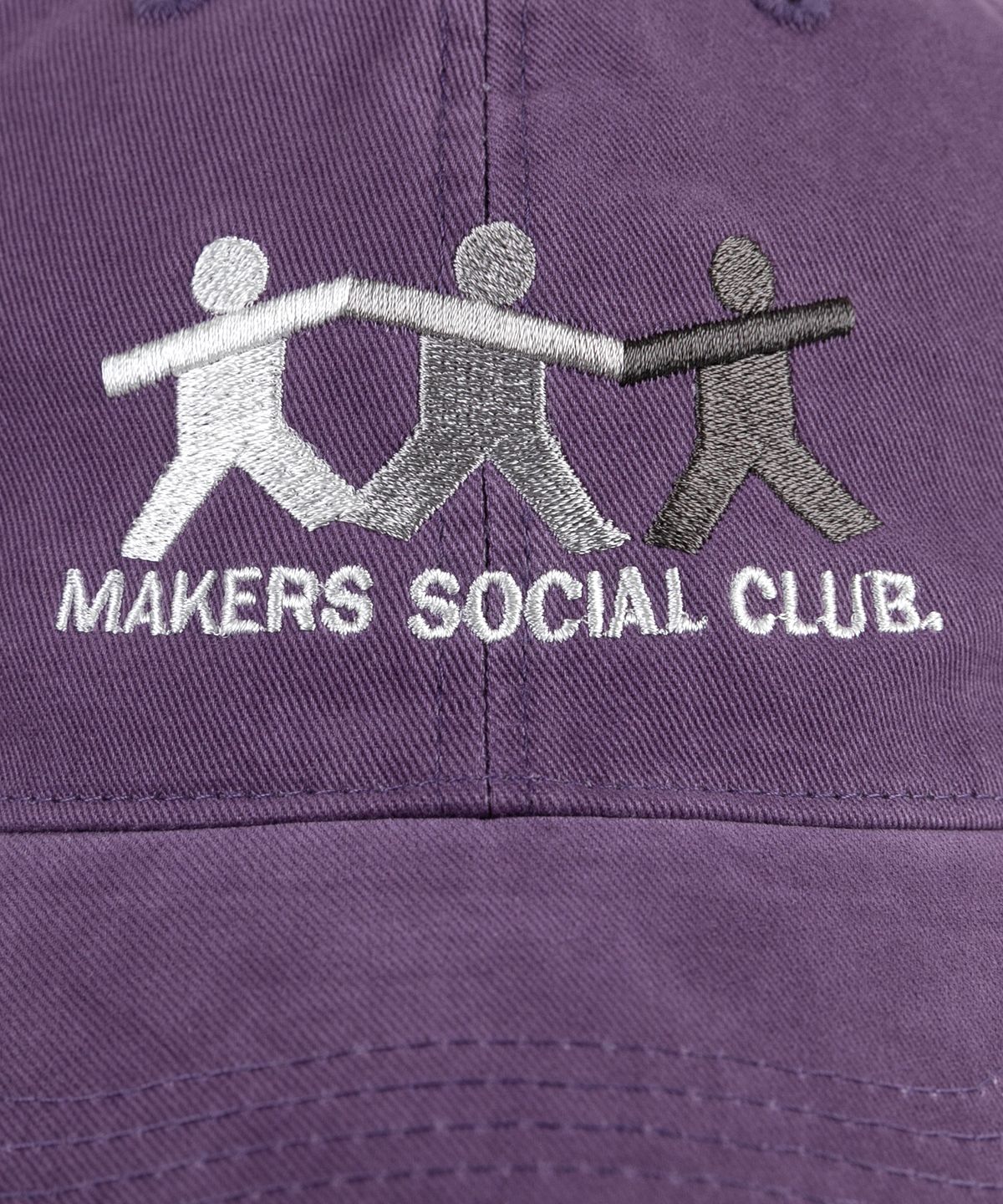 윅(WICK) MAKERS SOCIAL CLUB 카치온 볼캡-퍼플