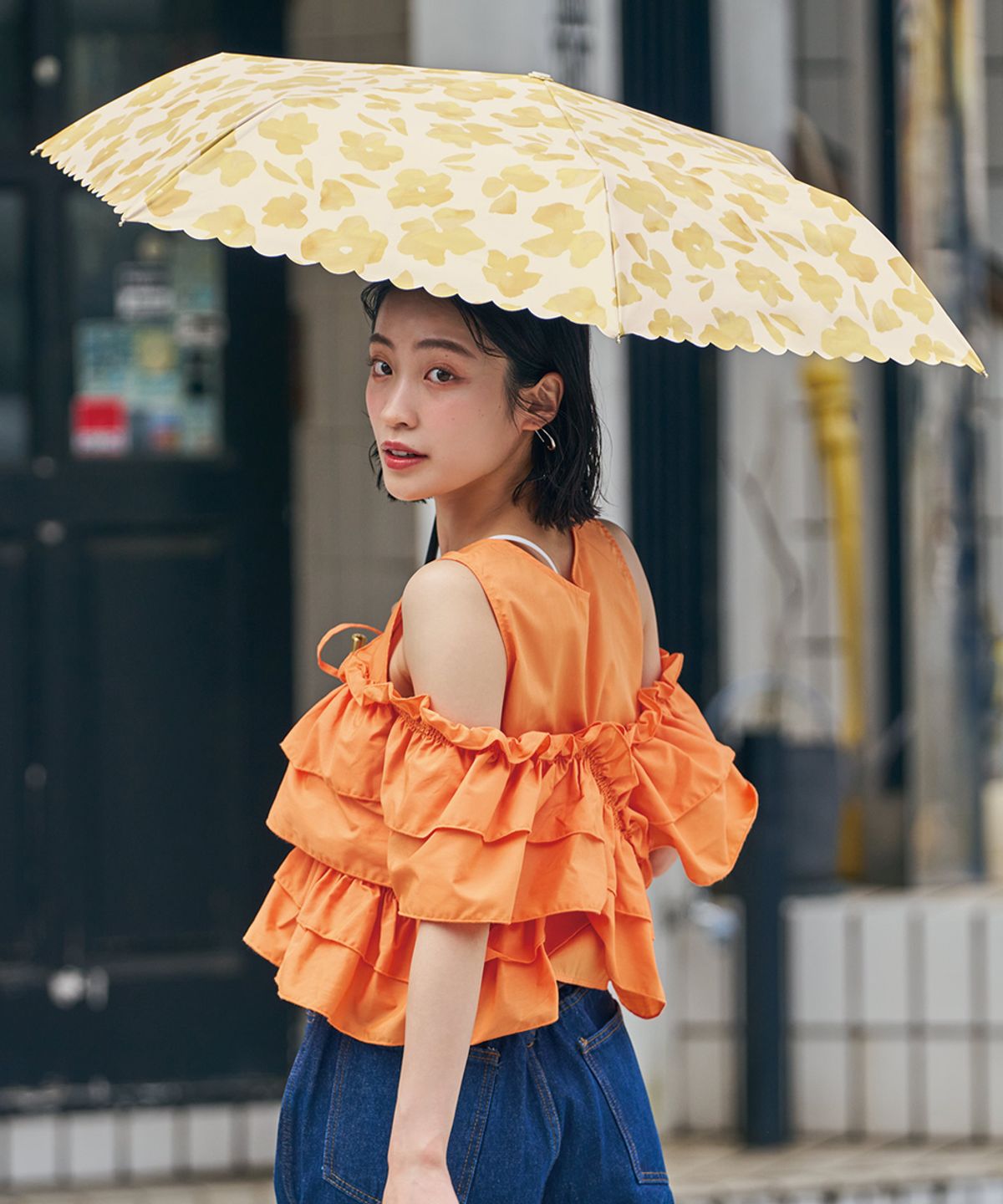 더블유피씨(W.P.C) 늬앙스 플라워 암막 3단양산 801-16396-102