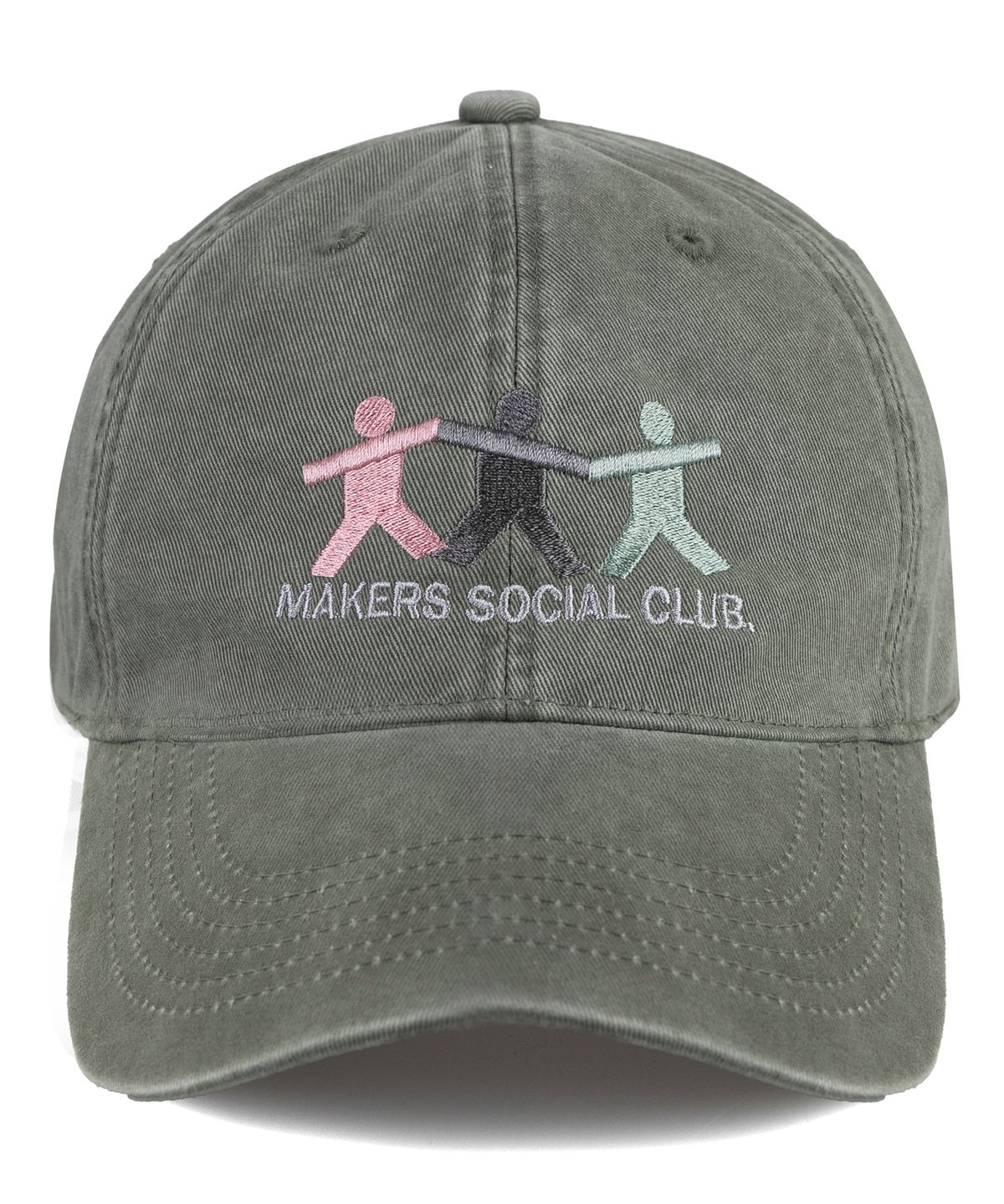 윅(WICK) MAKERS SOCIAL CLUB 카치온 볼캡-카키