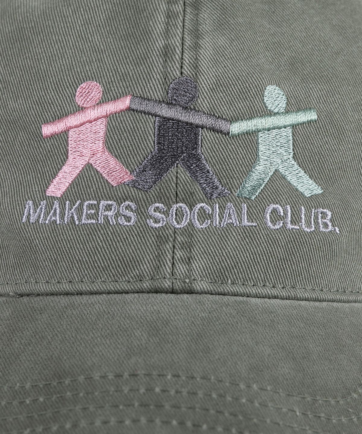 윅(WICK) MAKERS SOCIAL CLUB 카치온 볼캡-카키