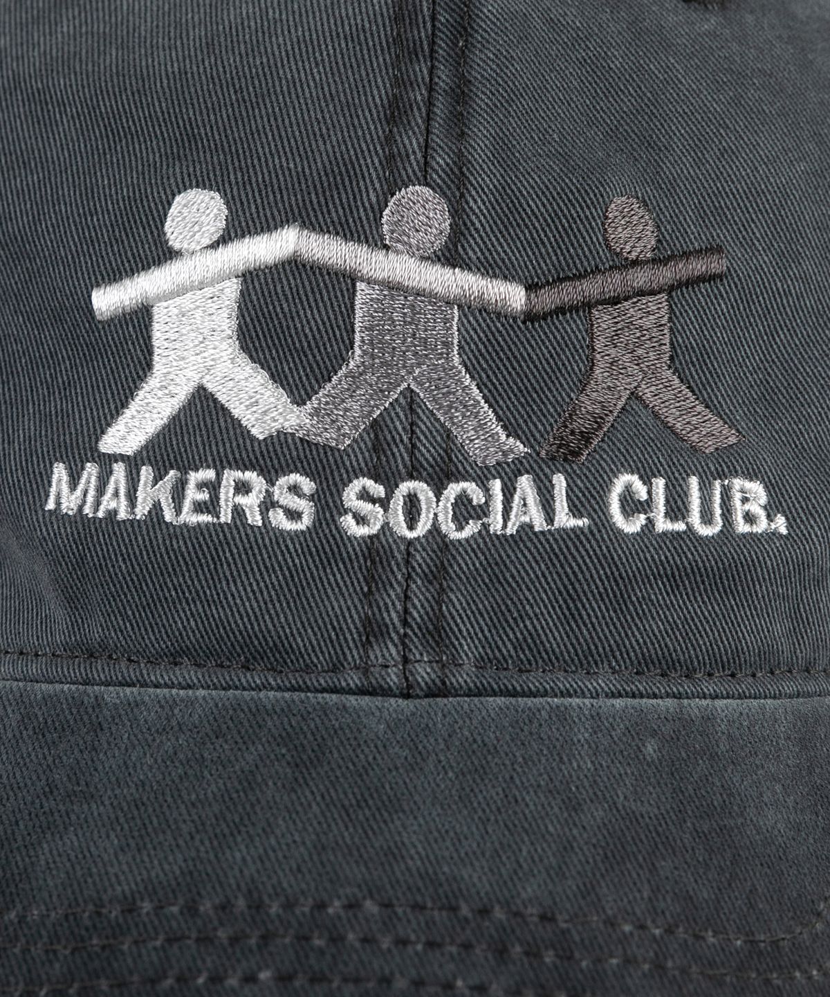 윅(WICK) MAKERS SOCIAL CLUB 카치온 볼캡-차콜