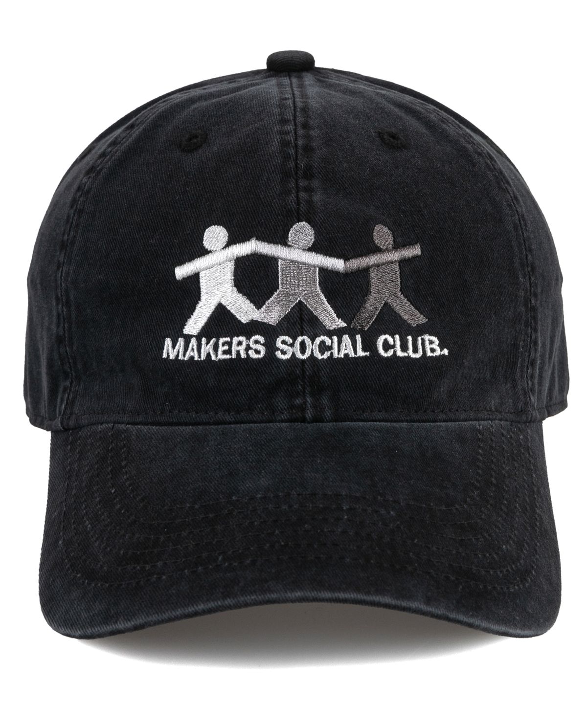윅(WICK) MAKERS SOCIAL CLUB 카치온 볼캡-블랙